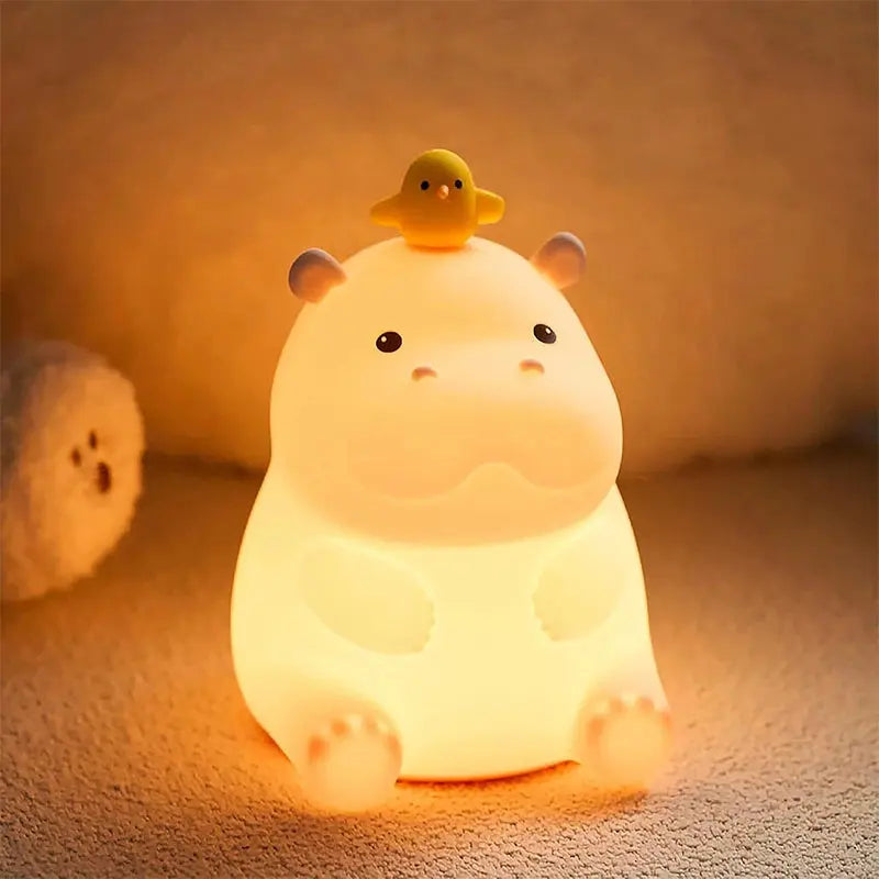 Veilleuse hippopotame Aveillo